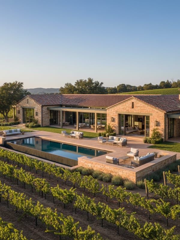 Prestigious Napa Valley vineyard estate